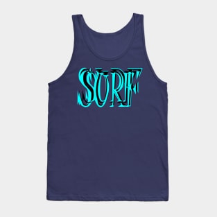 SURF CYAN Tank Top